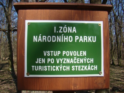 1. zóna národního parku