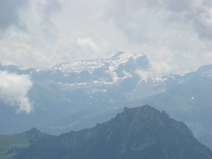 Schesaplana vom Gipfel des Glatthorns